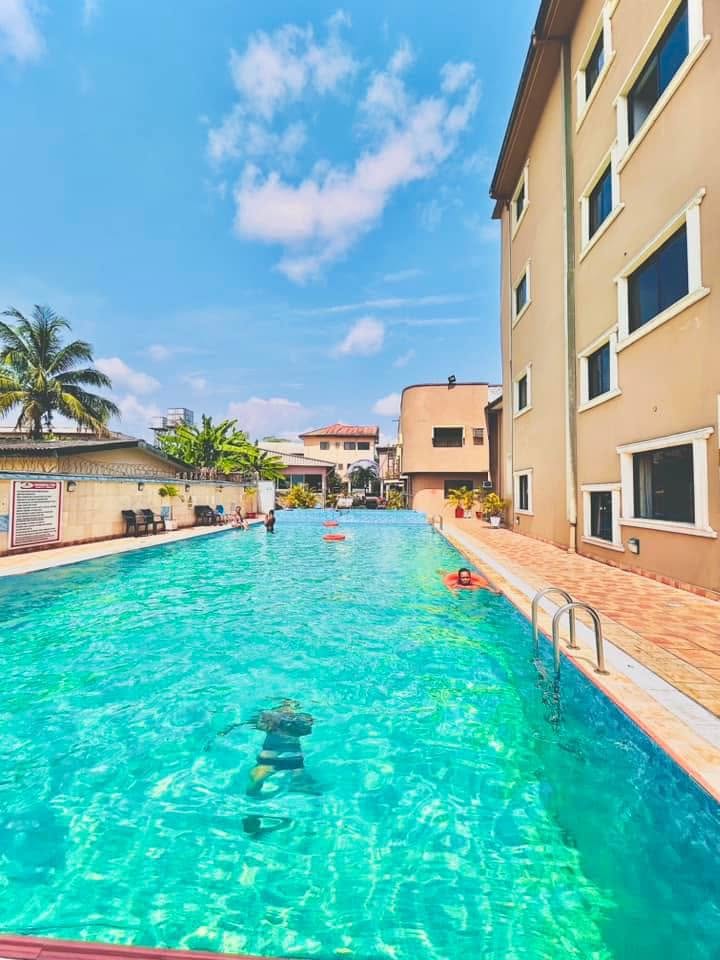 Poolside at Villa Marina